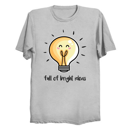 Kawaii Cute Lightbulb Of Bright Ideas - NeatoShop