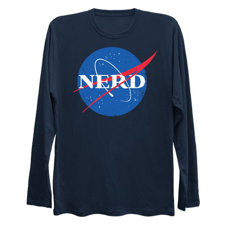 NERD - Nerdy NASA Space Shirt Astronomy Astrophysics Physics Shirt tiny thumbnail