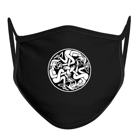 Celtic Art - Human Figure Pattern - Book of Kells tiny thumbnail