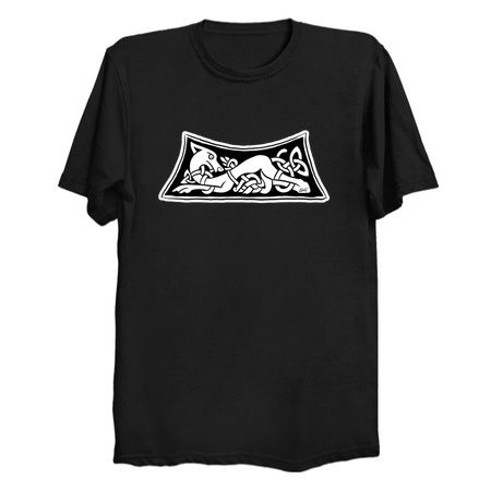 Celtic Art - Celtic Dog - Book of Kells tiny thumbnail