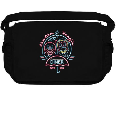 Cha Cha & Hazel Diner - Neon Umbrella Sign - Comic Book tiny thumbnail