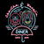 Cha Cha & Hazel Diner - Neon Umbrella Sign - Comic Book tiny thumbnail