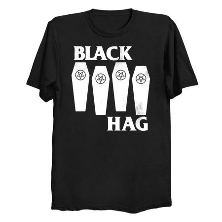 Black Hag - Witch - Occult Goth - Distressed Punk tiny thumbnail