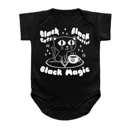 Black Cats, Black Coffee & Black Magic - Funny Goth tiny thumbnail