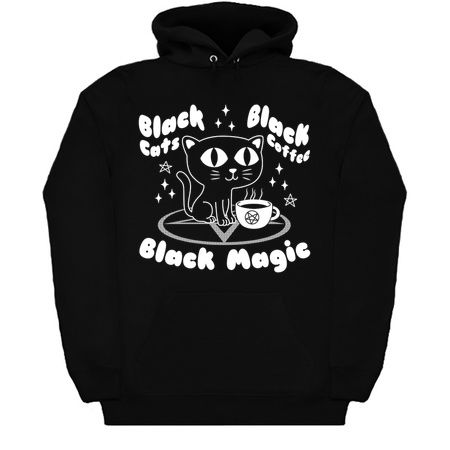 Black Cats, Black Coffee & Black Magic - Funny Goth tiny thumbnail