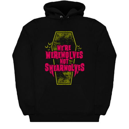 Werewolves Not Swearwolves - Funny Goth Quote tiny thumbnail