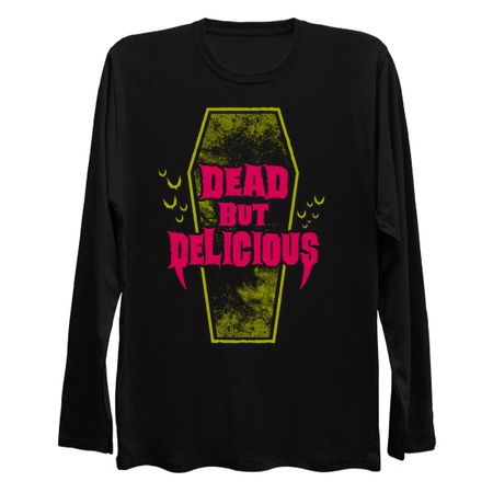 Dead but Delicious - Funny Goth Vampire Quote tiny thumbnail
