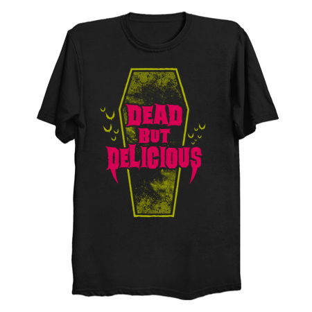 Dead but Delicious - Funny Goth Vampire Quote tiny thumbnail