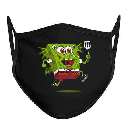 Cthulhu Squarepants - Funny Lovecraft Cartoon Horror tiny thumbnail