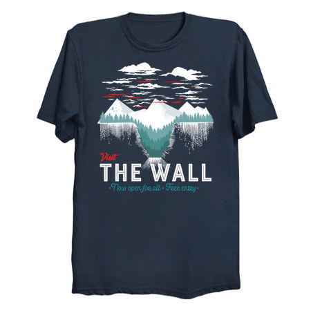 Visit The Wall - Game of Thrones T-Shirts