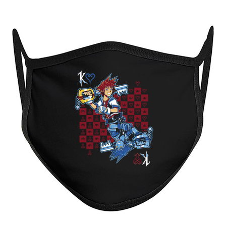 King of Hearts - Sora T-Shirt | Video Game T-Shirt | Playing Card Design tiny thumbnail