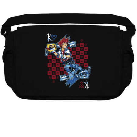 King of Hearts - Sora T-Shirt | Video Game T-Shirt | Playing Card Design tiny thumbnail