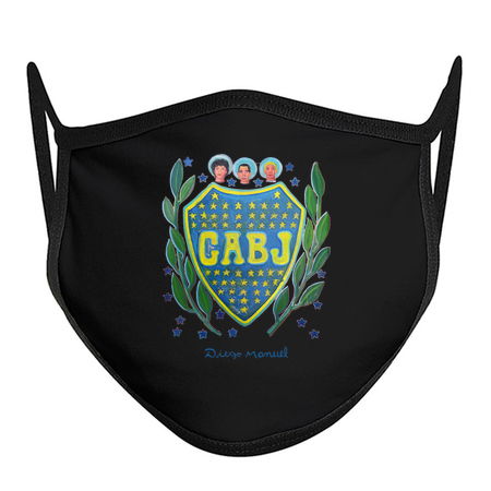 Argentine soccer shield with stars tiny thumbnail
