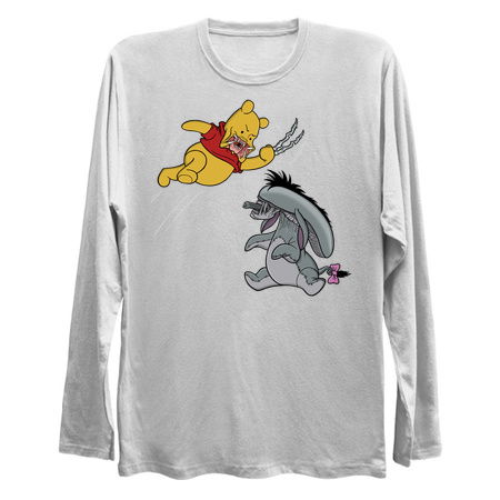 Eeyore-morph vs. Pooh-dator (no background) tiny thumbnail
