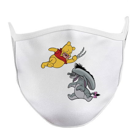 Eeyore-morph vs. Pooh-dator (no background) tiny thumbnail