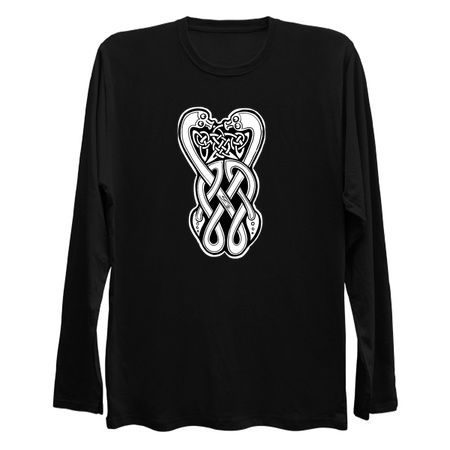 Celtic Art - Knotted Serpents - Book of Kells tiny thumbnail
