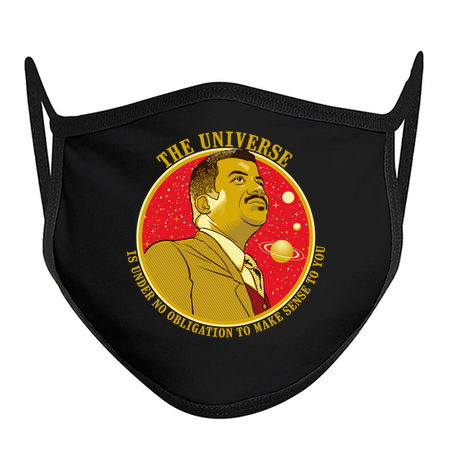 The Universe as described by Neil deGrasse Tyson Nerdy Science Shirt tiny thumbnail