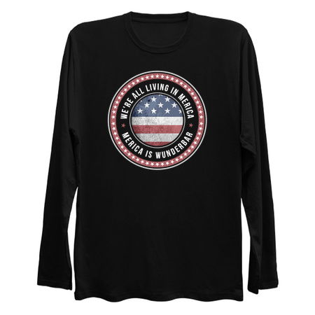Patriot 4th of July T-Shirt | Merica Is Wunderbar tiny thumbnail