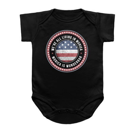 Patriot 4th of July T-Shirt | Murica Is Wunderbar tiny thumbnail