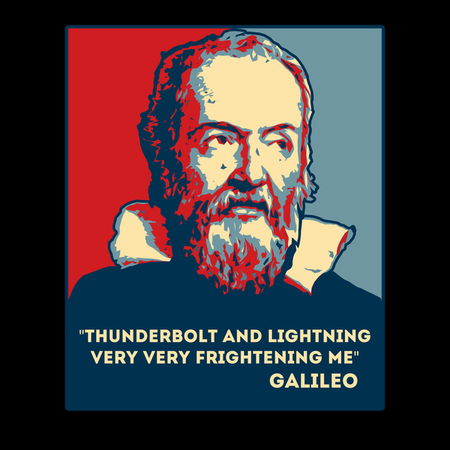 Thunderbolt And Lightning Very Very Frightening Me Galileo - NeatoShop