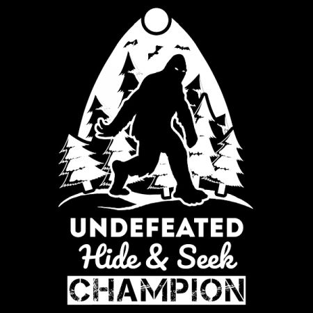 Bigfoot undefeated hide store and seek champion