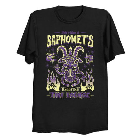 Baphomet - Hellfire Tiki Lounge - Occult - Surfing tiny thumbnail