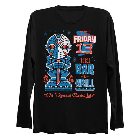 TGI - Friday 13th - Tiki Bar - Horror Movie - Surf tiny thumbnail