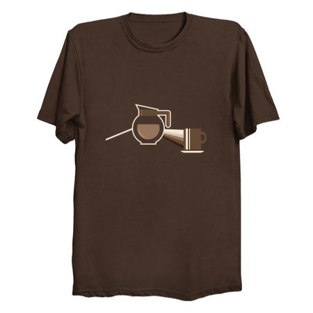 The Darkside of the Morning - Coffee T-Shirts