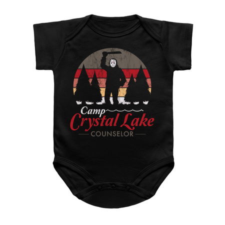 Visit Crystal Lake - Vintage Distressed - Camp Counselor - Friday the 13th tiny thumbnail