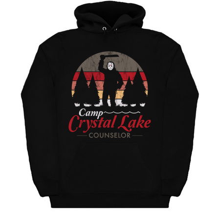 Visit Crystal Lake - Vintage Distressed - Camp Counselor - Friday the 13th tiny thumbnail