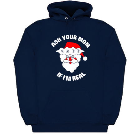 Ask Your Mom If I'm Real Santa Claus Christmas tiny thumbnail