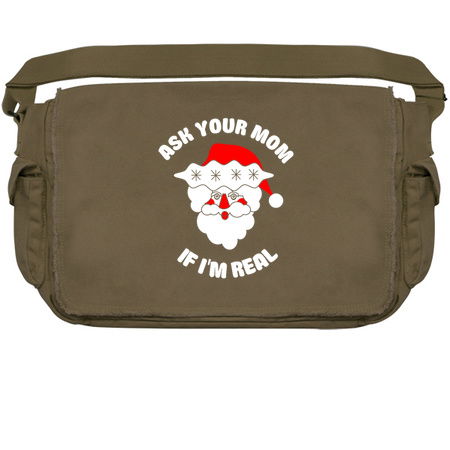 Ask Your Mom If I'm Real Santa Claus Christmas tiny thumbnail