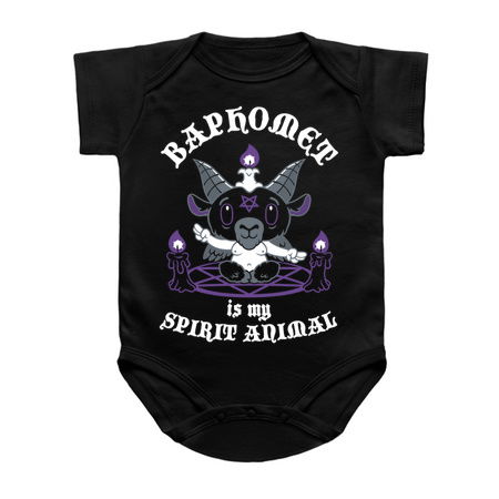 Baphomet is My Spirit Animal - Occult - Creepy Cute - Goth tiny thumbnail