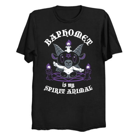 Baphomet is My Spirit Animal - Occult - Creepy Cute - Goth tiny thumbnail