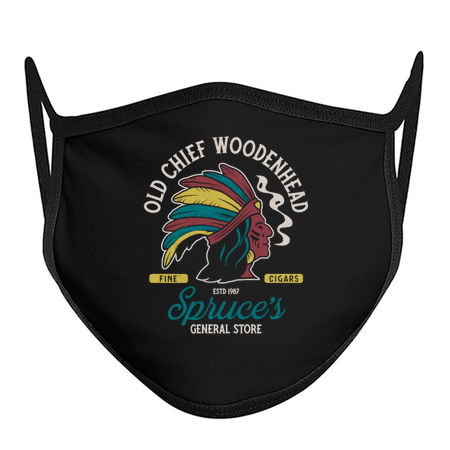 Chief Woodenhead - Stephen King - Vintage Distressed Horror tiny thumbnail