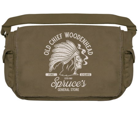 Old Chief Woodenhead Black & White- Stephen King - Vintage Distressed Horror tiny thumbnail