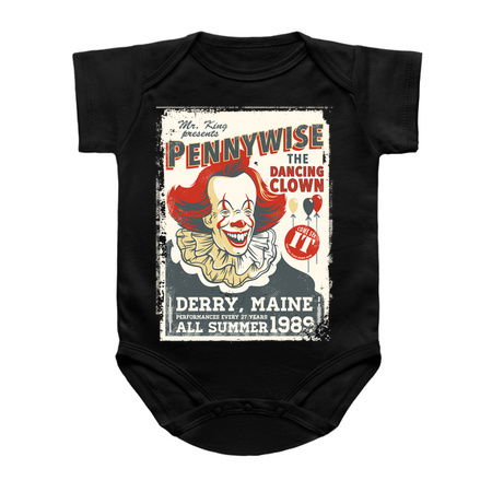 The Dancing Clown - Stephen King - Vintage Distressed Circus tiny thumbnail