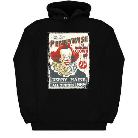 The Dancing Clown - Stephen King - Vintage Distressed Circus tiny thumbnail