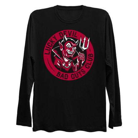 Lucky Devil - Bad Guys Club - Retro Cartoon Devil tiny thumbnail