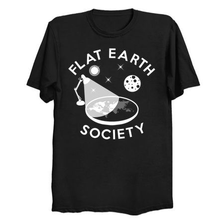 Flat Earth Society (simple) - NeatoShop