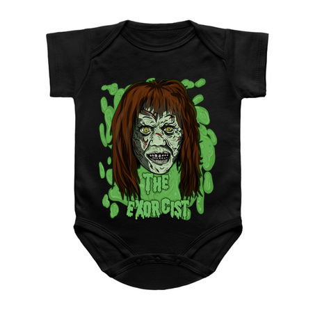 The exorcist tshirt - vomit - horror lover - horror film tiny thumbnail