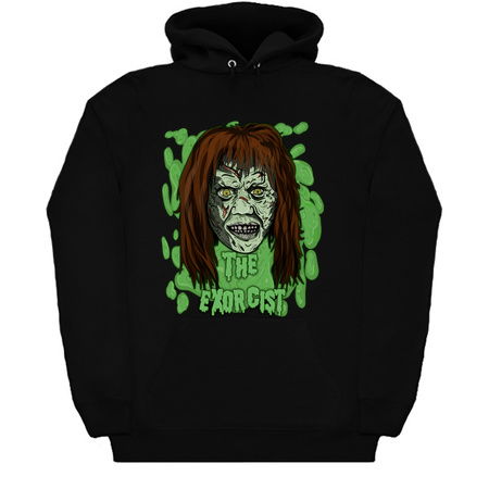 The exorcist tshirt - vomit - horror lover - horror film tiny thumbnail