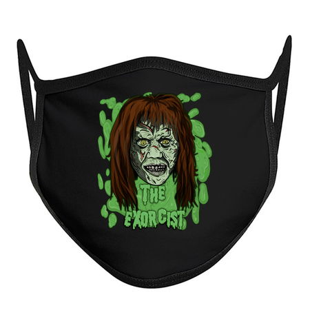 The exorcist tshirt - vomit - horror lover - horror film tiny thumbnail