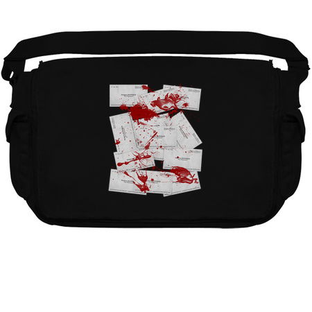 american psycho - patrick bateman - business card - blood tiny thumbnail