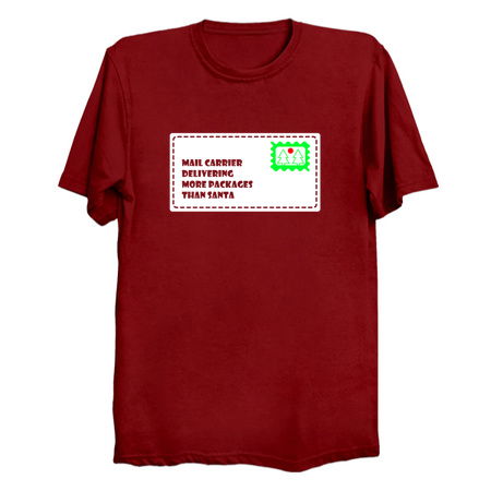 Mail Carrier Delivering More Packages Than Santa tiny thumbnail