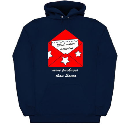 Mail Carrier Delivering More Packages Than Santa Christmas tiny thumbnail