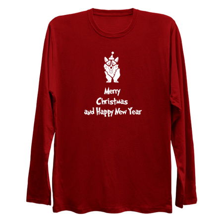 Merry Christmas And Happy New Year Corgi Dog Lover tiny thumbnail