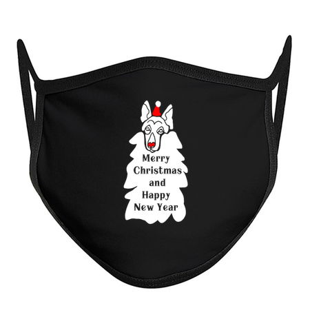 Merry Christmas And Happy New Year German Shepherd tiny thumbnail