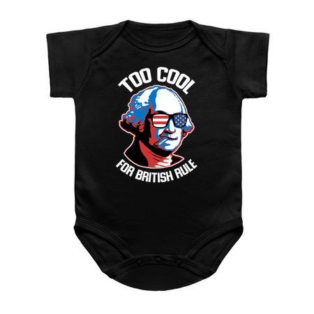 Too Cool For British Rule 4th July Independence Day tiny thumbnail