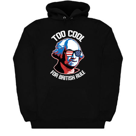 Too Cool For British Rule 4th July Independence Day tiny thumbnail